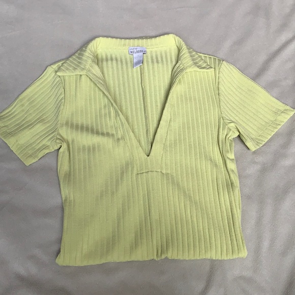 West Melrose Lime Green Slit Dress - Picture 1 of 1